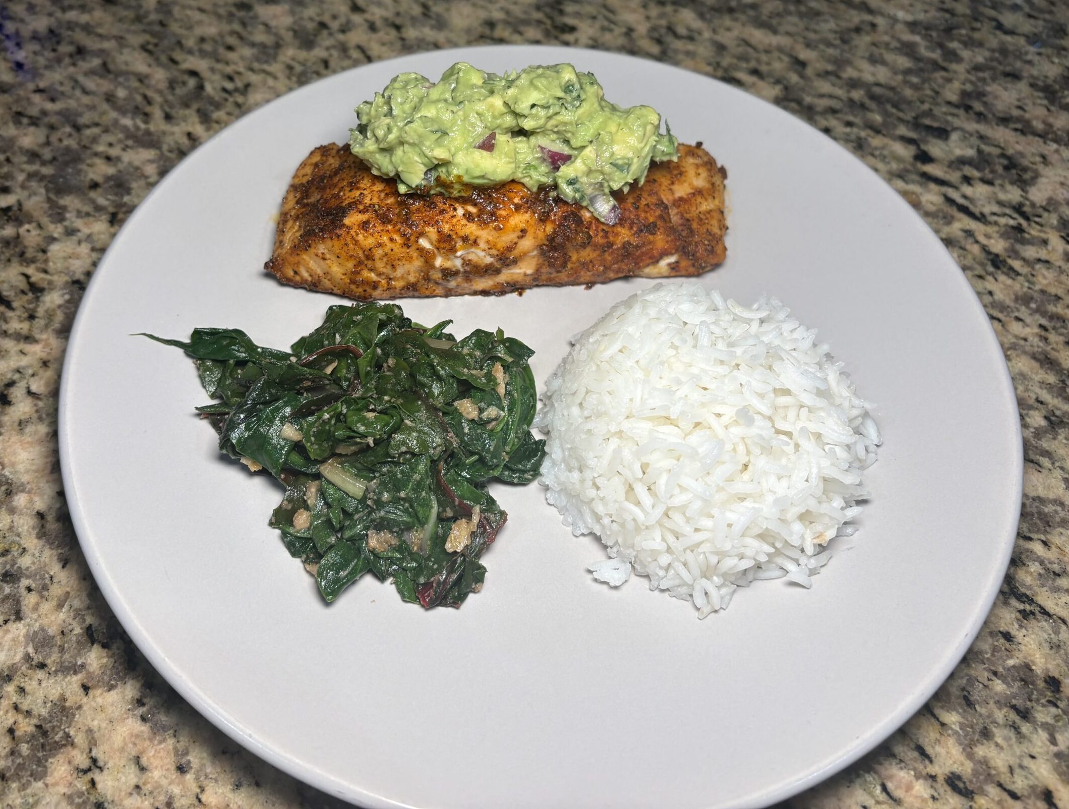 Chilli Salmon And Avocado Salsa